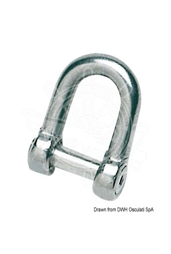 Shackle with Allen-head recessed pin