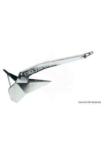LEWMAR Delta® stainless steel anchor