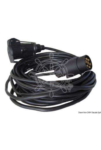 Extension cables for boat trailer