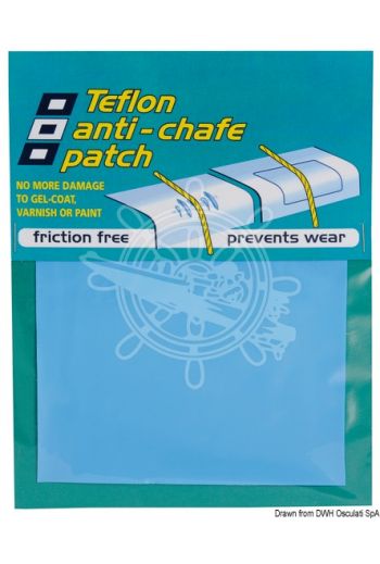 Anti-chafe patches (Content: 2 pcs - 125x150 mm (250 micron); 1 pcs - 100x125 mm (130 micron); 1 pcs - 75x125 mm (130 micron))