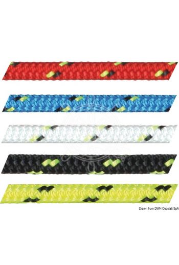 MARLOW Excel Racing braid (Total color: Violet, Ø: 4 mm, Breaking load: 851 kg, Weight kg/100 m: 1, White coil: 100)