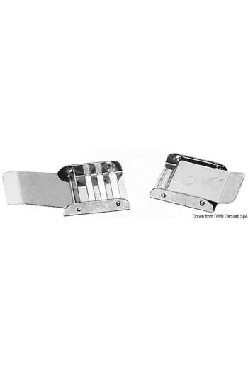 Adjustable stainless steel buckle (For straps up to: 40 mm, Max load: 320 kg)