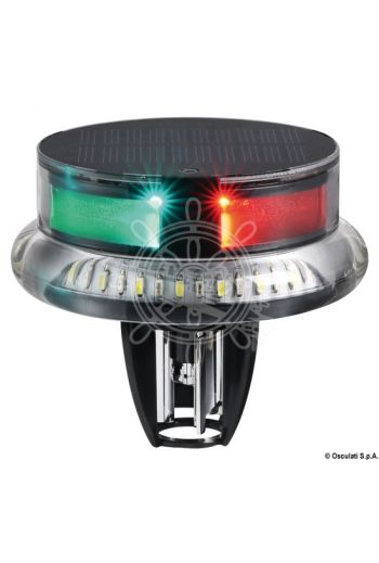 Tricolour multipurpose LED navigation light (Description: Navigation lights / Emergency light, Measures: 115x99 mm)