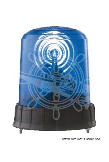 Blue lights for emergency vehicles