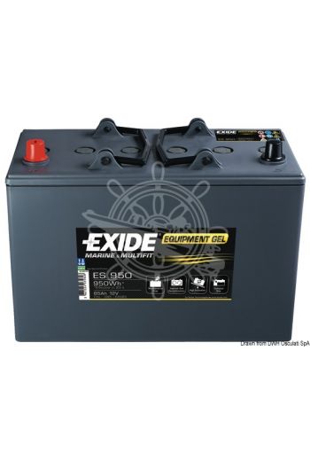 EXIDE Gel batteries for services and starting