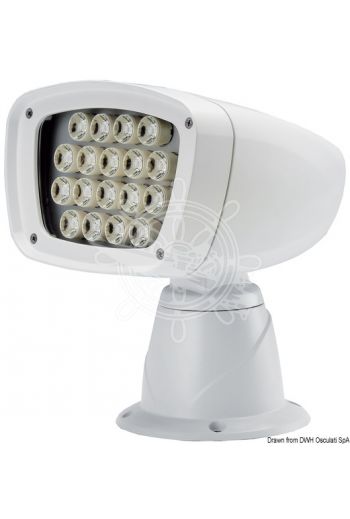 LED electric exterior spotlight