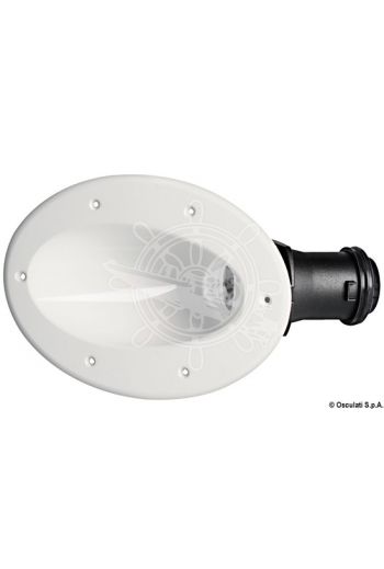 Fairing light pair, flush mount (V: 9-33, Lumen: 260, K: 2600-3700, LED beam angle: 20°x40°, LED: 1x10 W)