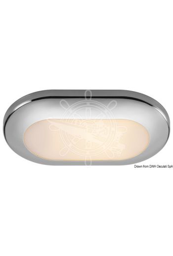 Phad halogen ceiling light for recess mounting.