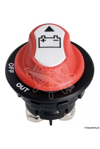 Compact battery switch (Max capacity - continuous: 100, Max capacity - switch: 150, Max capacity - 5 seconds: 500, Flange Ø mm: 45, Ne)