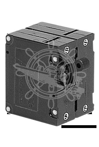 AIRPAX/SENSATA hydraulic magnetic circuit breaker, 2 poles, AC