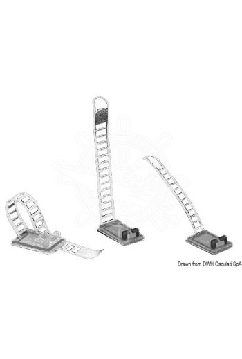 Adjustable cable clamps