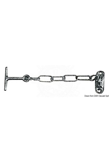 Doorstop hook (Material: chromed brass, Length mm: 250)