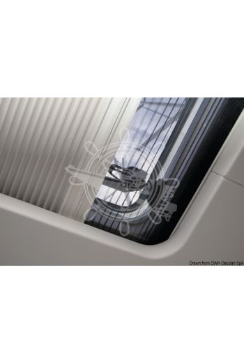OCEANAIR SkyScreen Pleated blind and flyscreen – surface mounted
