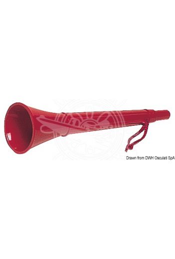 Fog horn (Material: Plastic, Length: 29,6 cm)