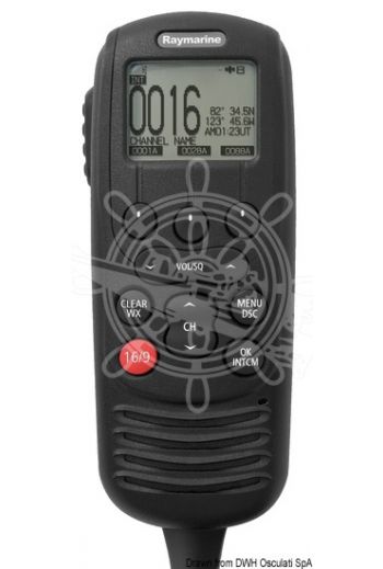 VHF RAYMARINE Ray260 radio, fixed mounting