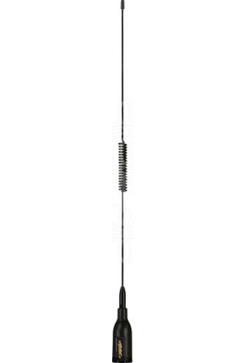 GLOMEX Supergain Task VHF antenna (Length mm: 530, Base: wall-mounted, Cable m: 8, Color: black, Suitable for: Motor boats and dinghies w.central)
