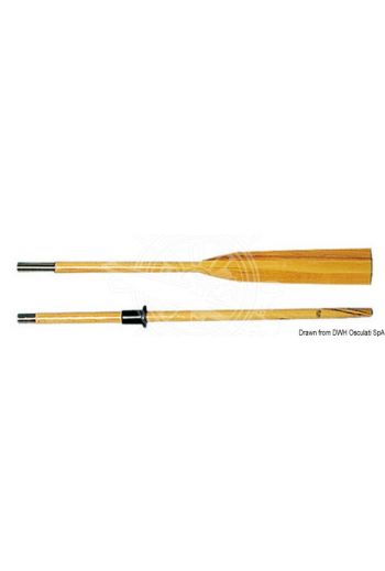 Evaporated beech jointed oars