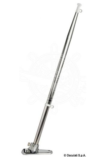 Stainless steel conical flagstaffs