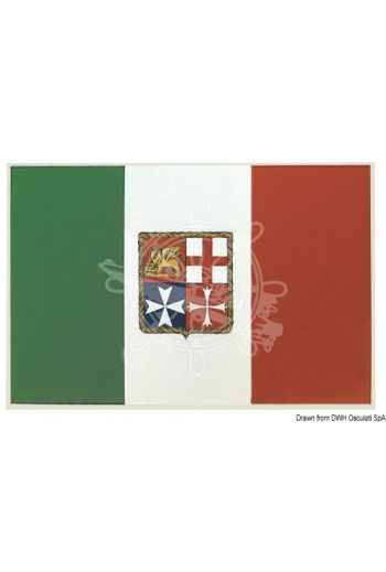 Self-adhesive Italian ensign