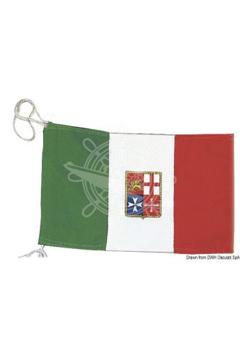 Italian ensign made of heavy polyester