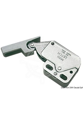 Cabinet door snap lock (Measures: 46x27 mm, thickness: 10 mm, PCS: 5)