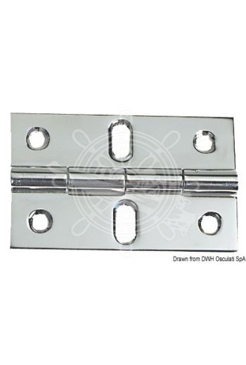 Hinges 2 mm thickness (Measures: 80x50, Model: standard pin)