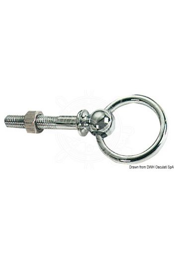 Swivel ring with pin