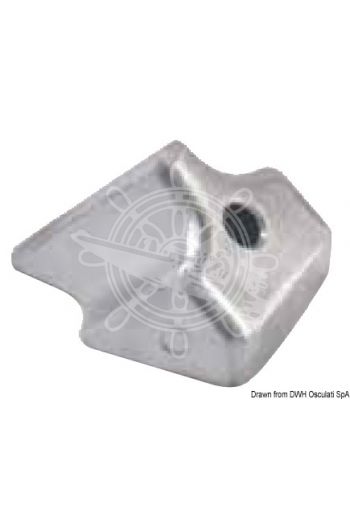 Anode for 4 - 8 HP outboard engines (Original reference: 334451 432397)