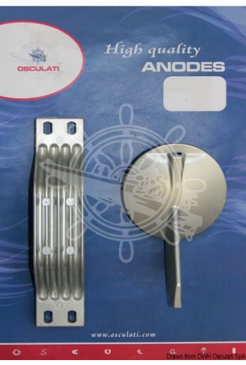 Anode kit for Yamaha outboards