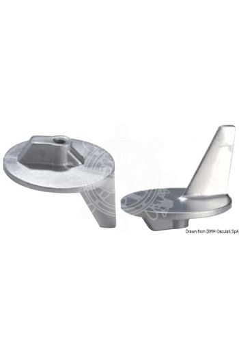 Anode for legs with 50/140 HP stainless steel propellers (Original ref.: 46399)