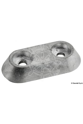 Vetus oval anodes (NEW, Measures: 290, Hole to hole mm: 200, Weight in kg: 2,700)
