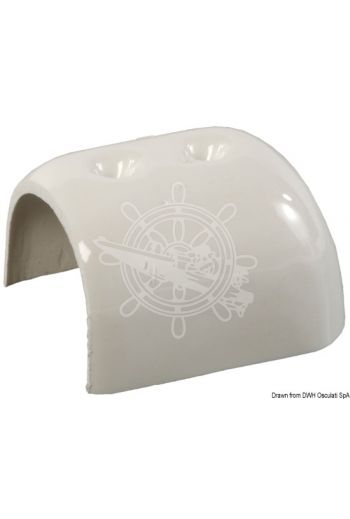 Bumper fenders made of rigid durable plastic material, fitted with flexible PVC insert