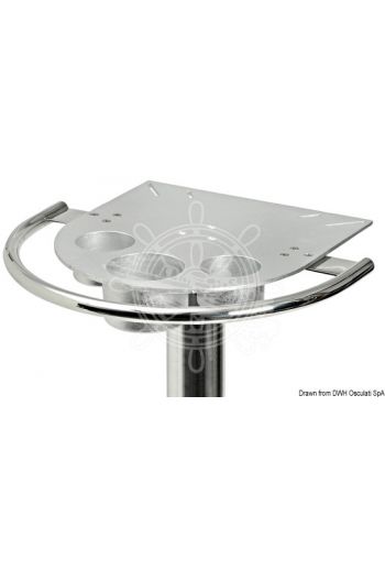 Top plate for tip-top table (Measures: 400x435 mm, To be installed on: 48.720.01)