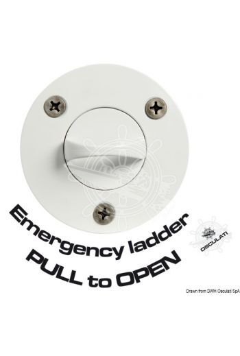 Recess 3-step emergency ladder