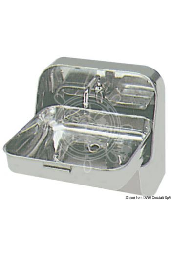 Stainless steel wall mounting sink