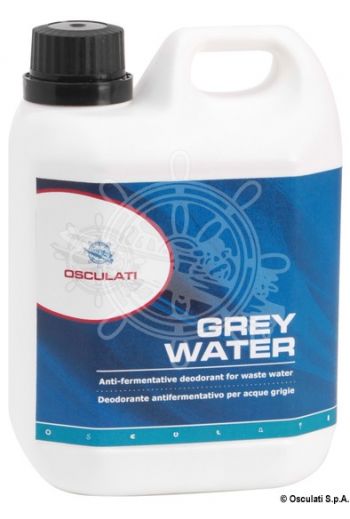 Grey Water anti-fermentative deodorant for waste water on motor campers and boats (Package: 1 l, Items per package: 12)