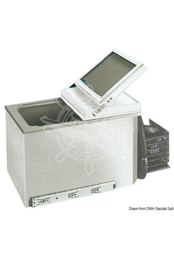 Fridge/freezer Isotherm model BI29 (Model: BI29, Volume l: 29, V: 12/24, Consumption (W/24h): 250, Measures: 370x340x670, Weight in kg: 18)