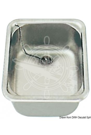Rectangular sink (Width mm: 280, Height mm: 380, Depth mm: 150)