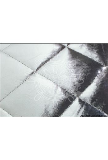 Sound-deadening quilt, heat-insulation up to 700° (Thickness: 10 mm, Roll: 1x10 m)