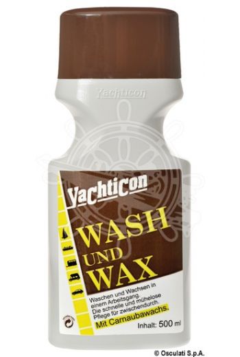 Wash and Wax detergent and polisher