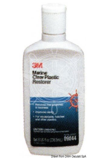 3M cleaner/restorer for acrylic plastics (Package: 0.250 l)
